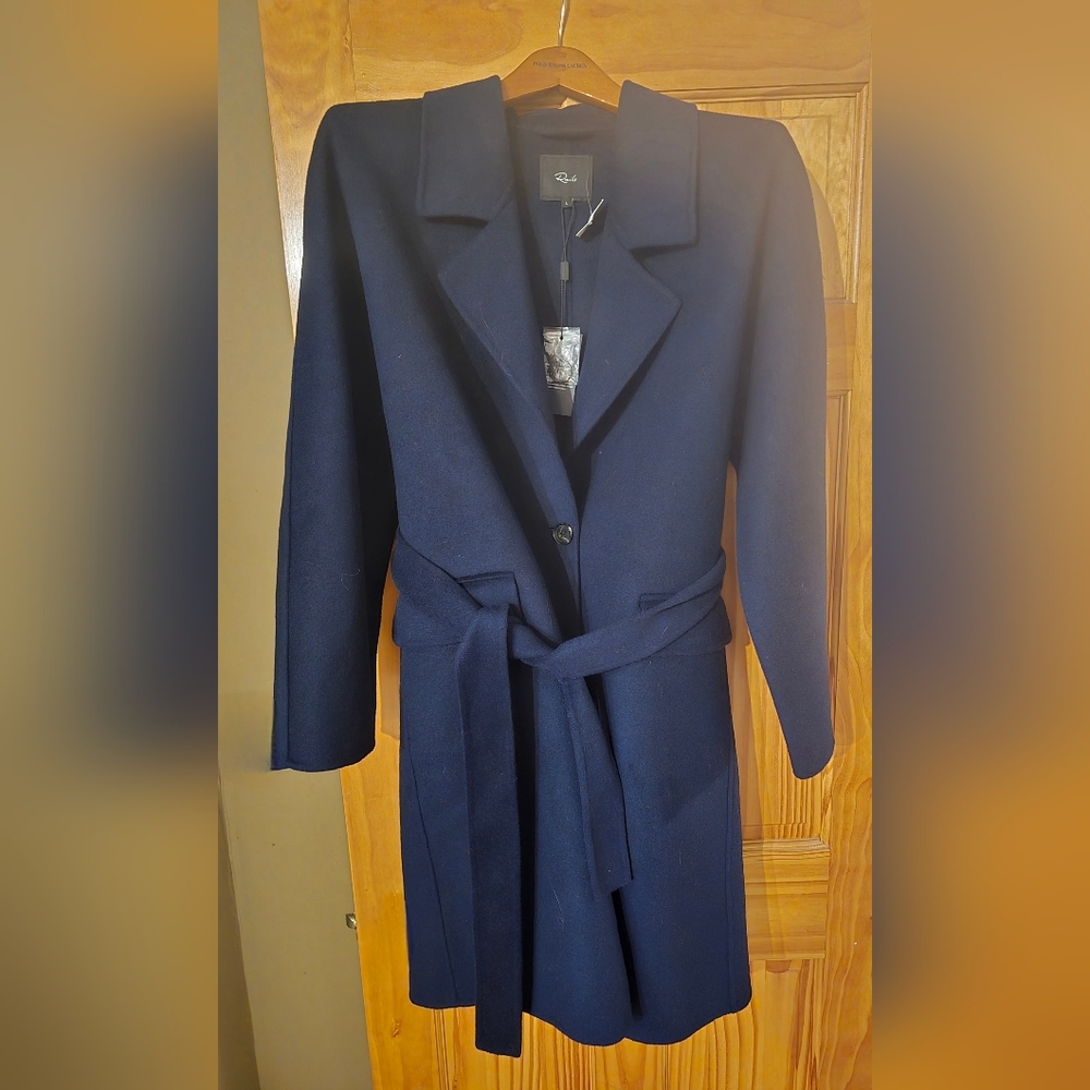 Rails Blue Trench Coat